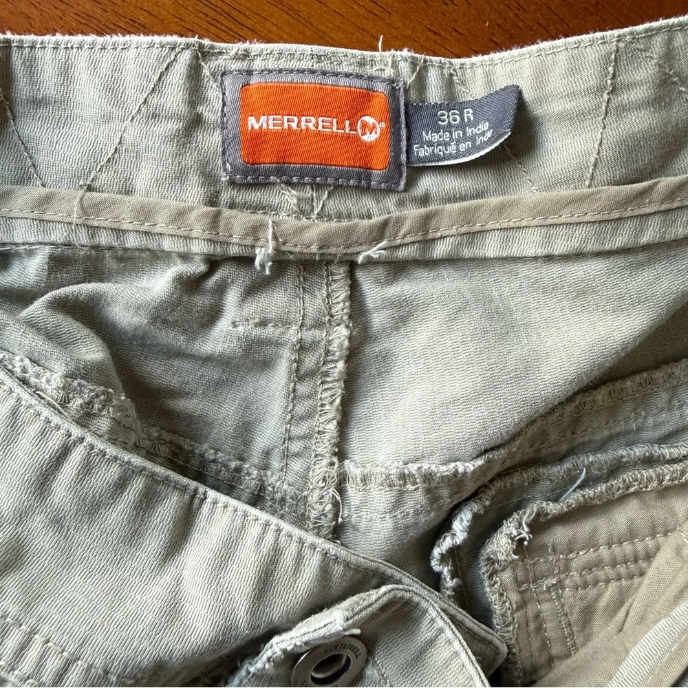 Merrell tan cargo pants size 36R - Picture 4 of 5